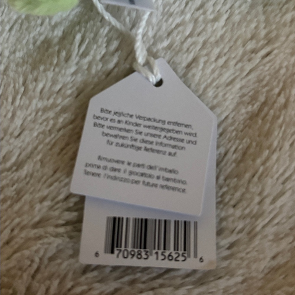 NWT Green Fluffy Turtle Jelly Cat - Picture 11 of 11